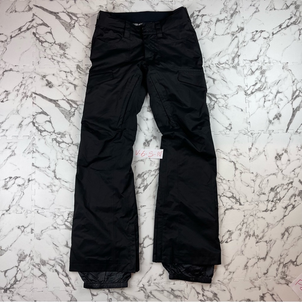 •Burton Dryride Womens Small Black Nylon/Polyester Insulated Snowboard Ski Pant